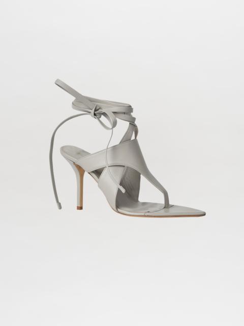 SILVIA TCHERASSI Domenico Heels Gray