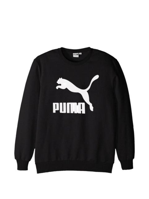 PUMA logo-print crew-neck sweatshirt