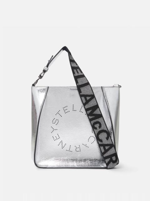 Stella Logo Metallic Shoulder Bag