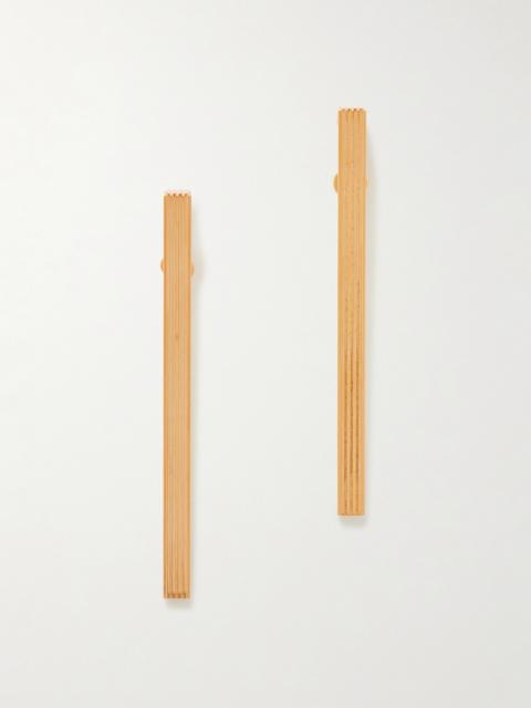 KHAITE Empire Gold-plated Earrings