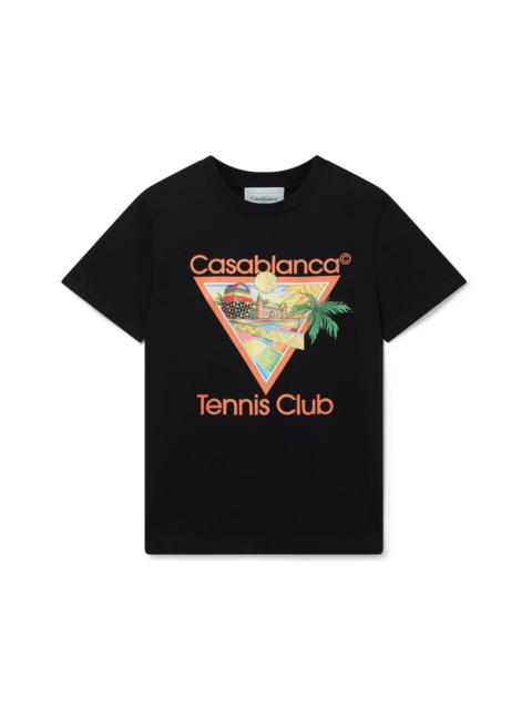 CASABLANCA Afro Cubism Tennis Club T-Shirt