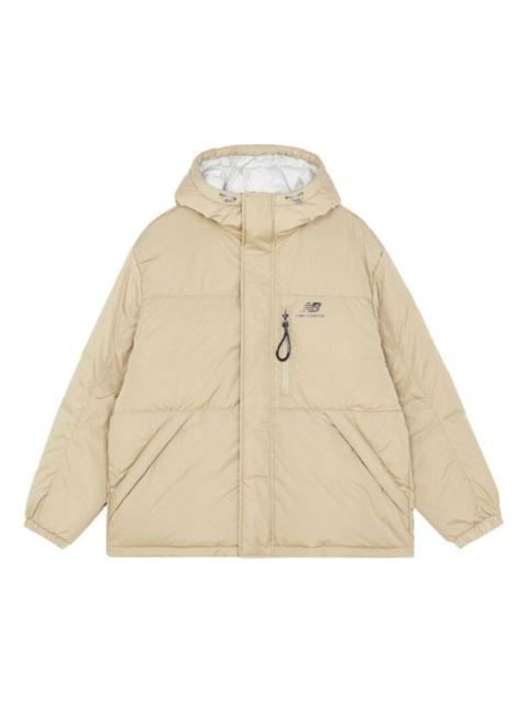 New Balance New Balance Warm Down Jacket 'Beige White' AMJ13333-HNA