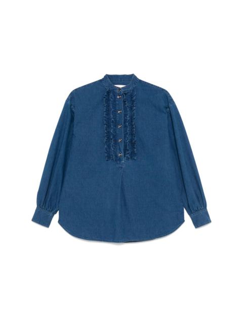 Valentino ruffled-detail shirt