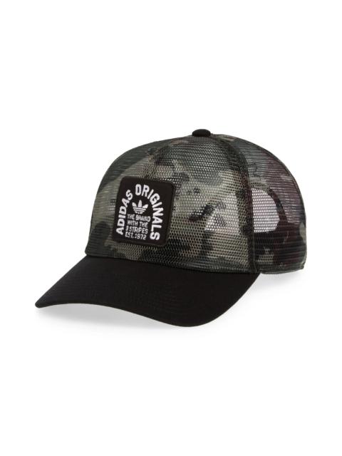 Worldwide Trucker Hat in Wild Pine/Black/White