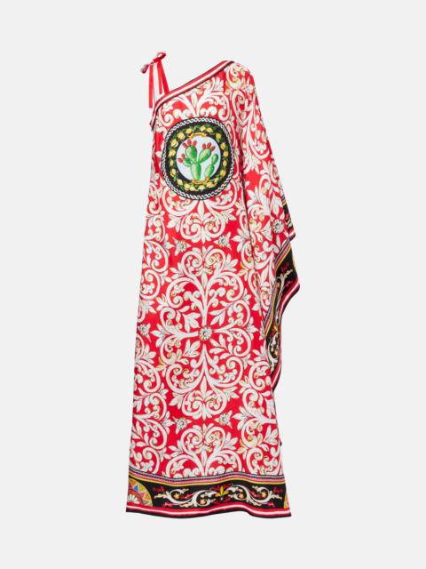 Dolce & Gabbana Taormina printed silk kaftan