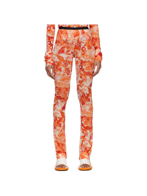 MARCO RAMBALDI SSENSE Exclusive Orange Trousers