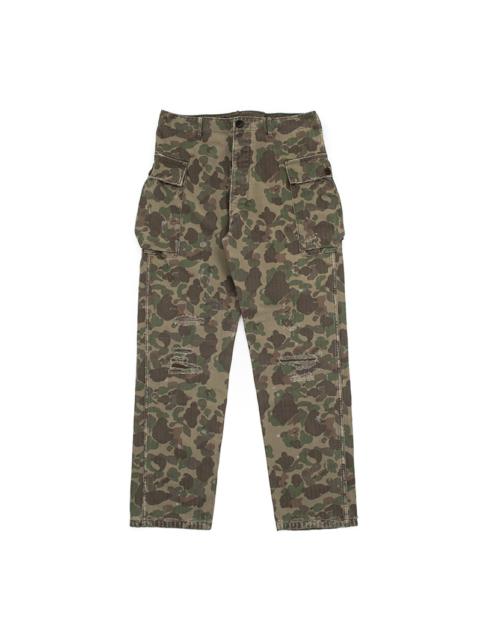 visvim VETERANS PANTS CRASH OLIVE