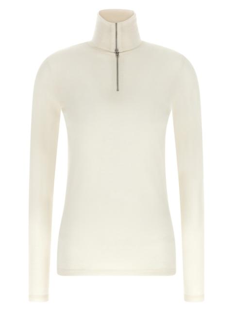 Jil Sander Half-Zip Sweater
