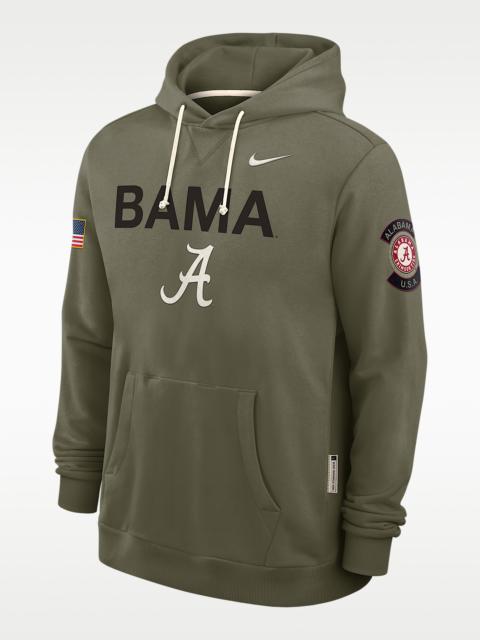 Nike Alabama 2025 Military Appreciation Men's Nike Dri-FIT College Pullover Hoodie