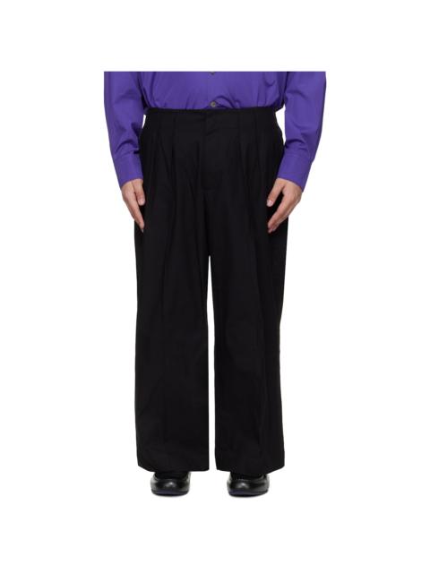 Toogood Black 'The Magician' Trousers