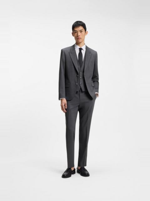 HUGO THREE-PIECE SLIM-FIT SUIT IN PERFORMANCE-STRETCH FABRIC