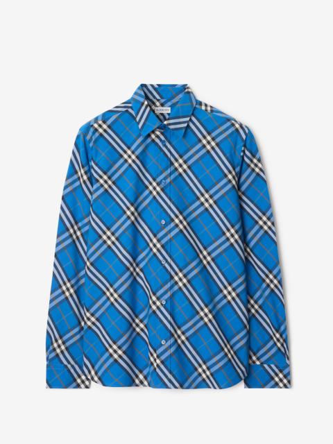 Burberry Check Cotton Shirt