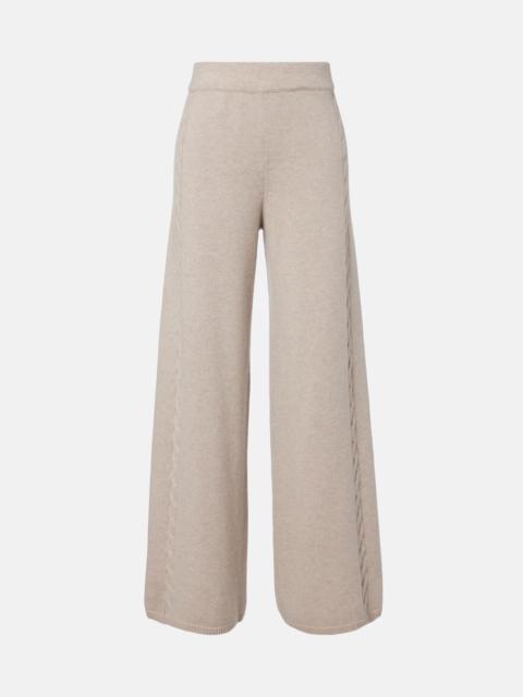 LISA YANG Olanda cashmere wide-leg pants