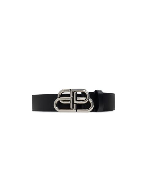 BALENCIAGA BALENCIAGA Black Monogram Belt New & Authentic (Men's size:1