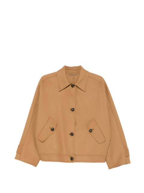 CLOSED flap-pocket buttoned jacket