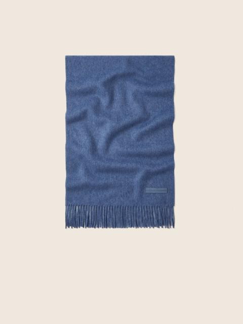 ZEGNA LIGHT BLUE OASI CASHMERE SCARF