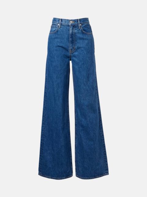 SLVRLAKE Eva high-rise wide-leg jeans