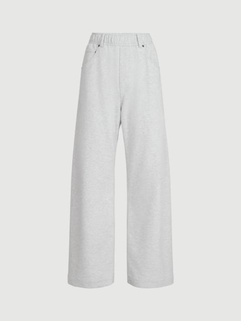 Brunello Cucinelli Cotton smooth French terry trousers