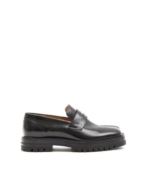 Maison Margiela AW25 TABI COUNTY LOAFER - PATENT BLACK