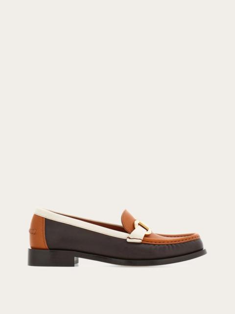 FERRAGAMO Moccasin with Gancini ornament