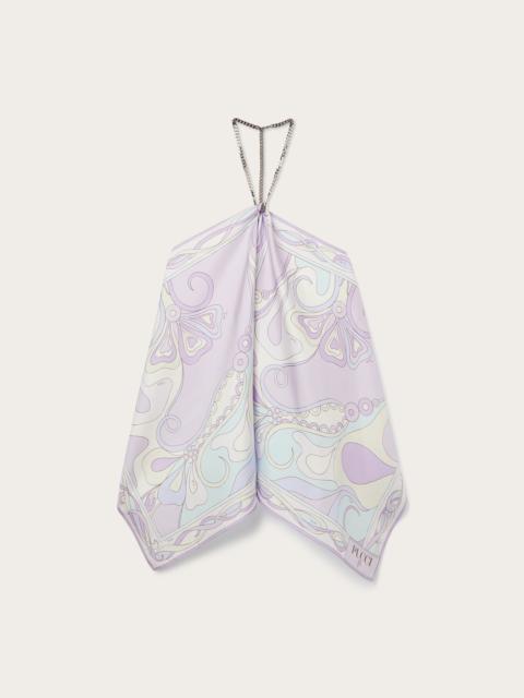 PUCCI ORCHIDEE PRINT CHAIN TOP
