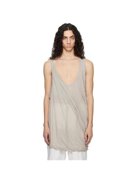 Rick Owens Off-White Temple Pony Tank Top