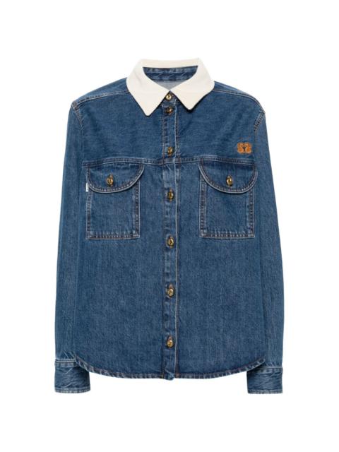 Nariida Senner denim shirt