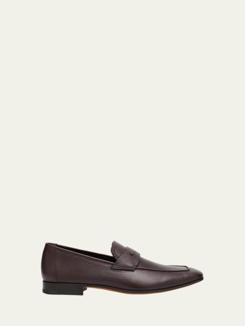 Berluti Men's Lorenzo Goat Leather Loafers