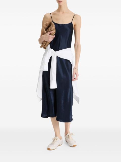 Vince slip midi dress