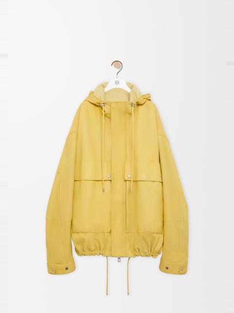 Loewe Short parka in nappa lambskin