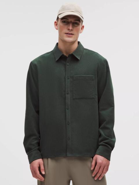 lululemon Corduroy Relaxed-Fit Long-Sleeve Button-Up Shirt