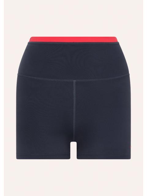 P.E NATION VITA 2.5" BIKE SHORT IN MARINE BLUE & STRAWBERRY