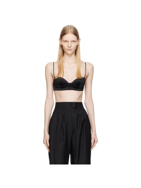 BEVZA Black Seashell Camisole