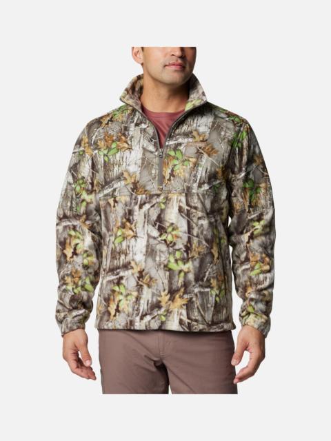 Columbia Men's PHG Fleece Overlay II Quarter Zip Fleece Pullover