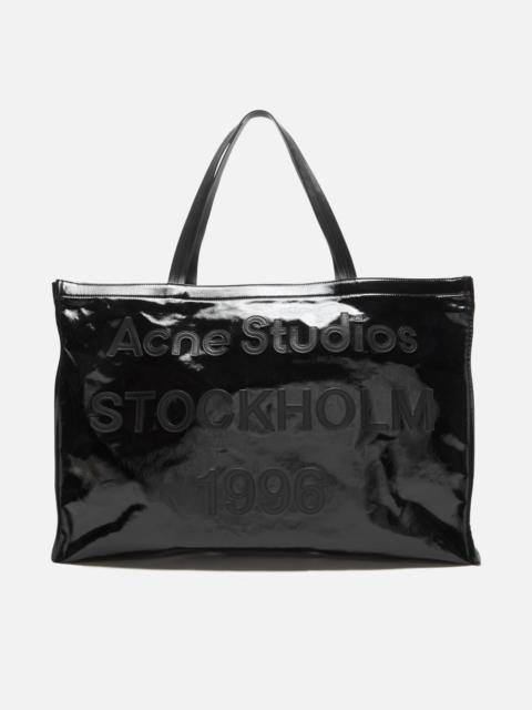 Acne Studios Logo shopper tote - Black
