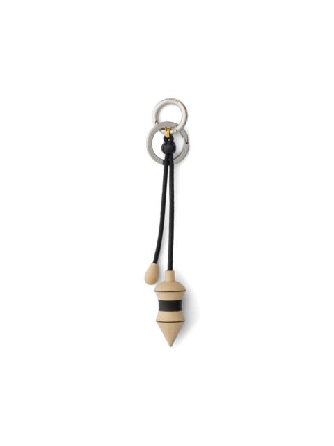 Lemaire striped pendulum keyring