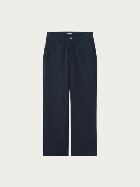 PHIGVEL MAKERS Co. Drill Cloth Utility Trousers - Dusty Navy