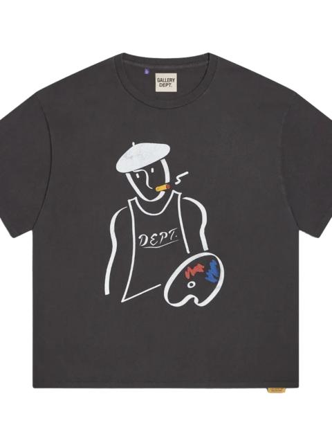 GALLERY DEPT. Palette Glitter Logo T-Shirt "Black" GD325