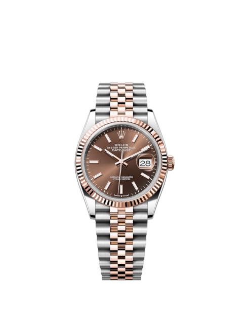 ROLEX Oyster, 36 mm, Oystersteel and Everose gold