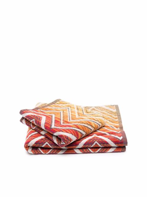 Missoni stripe-print bath towel set