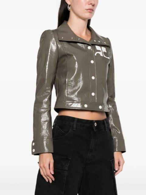 courrèges 'Vinyl' jacket