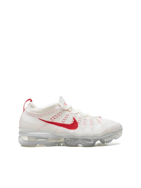 Air VaporMax 2023 Flyknit "Sail/Track Red" sneakers