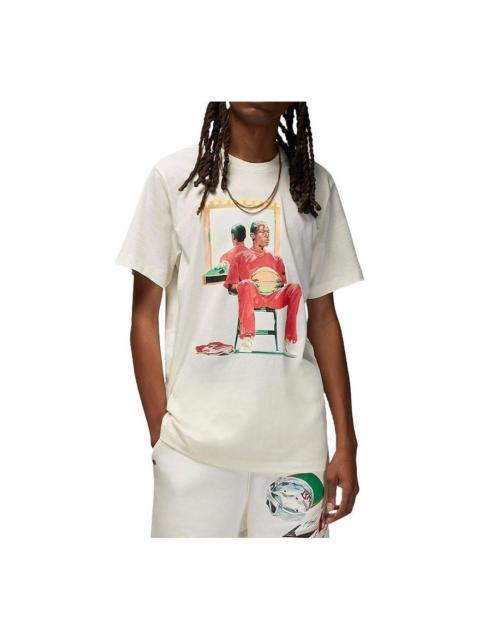 Jordan Air Jordan Flight Artist Series T-Shirt 'White' DQ7381-133