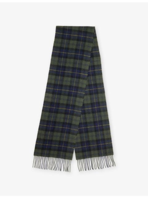 Barbour Tartan Wool Scarf