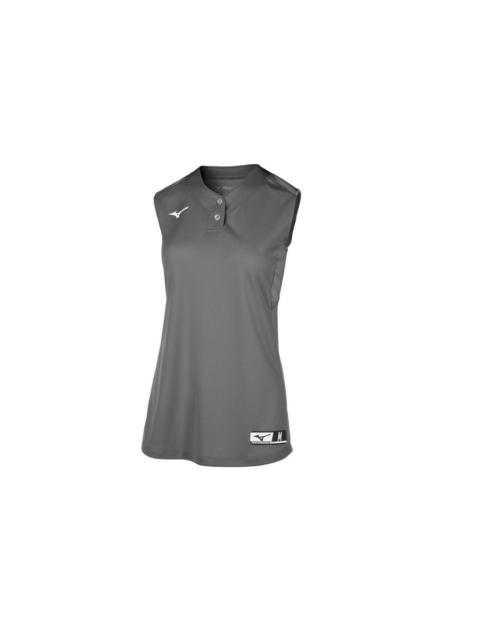 Mizuno Aerolite 2-Button Sleeveless Softball Jersey