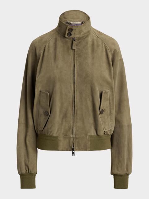 Ralph Lauren Torrence Suede Jacket