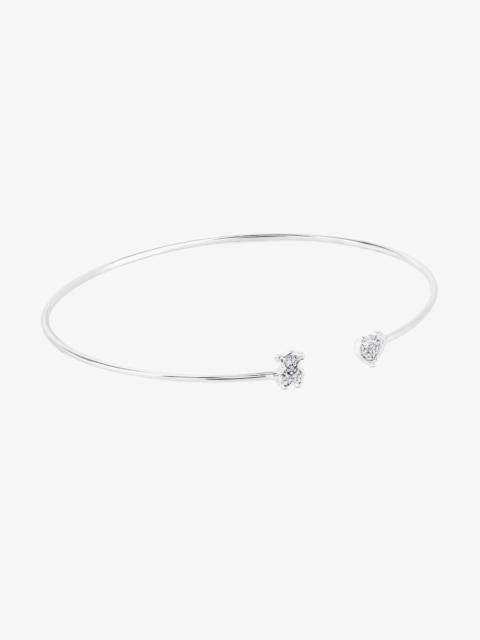 TOUS 18K white gold TOUS Puppies Bracelet with Diamonds