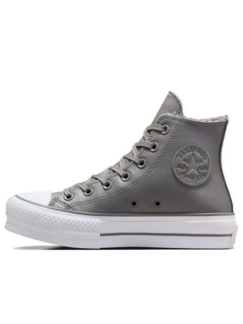 Converse (WMNS) Converse Chuck Taylor All Star Lift Platform 'Grey White' A05511C