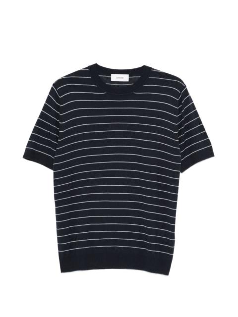 LARDINI striped knitted T-shirt