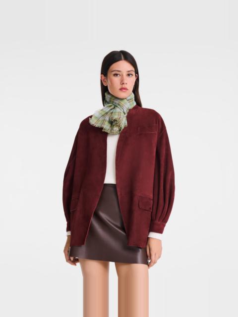 Longchamp Tartans Longchamp Stole Lichen - Cotton